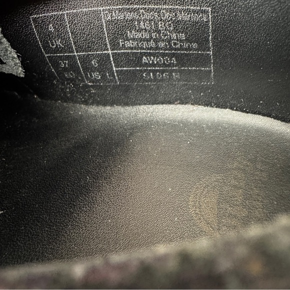 Dr. Martens RARE 1461 Baroque Crystal Suede Oxfords in Purple / Gold, Size 6 - Picture 11 of 11